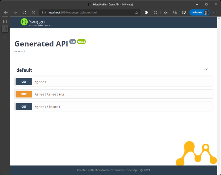 Helidon with Swagger / OpenAPI – Logico Inside
